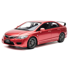 [WELL] 1:18 Honda 2007 Civic Type R FD2 Red Model Car Die-Cast