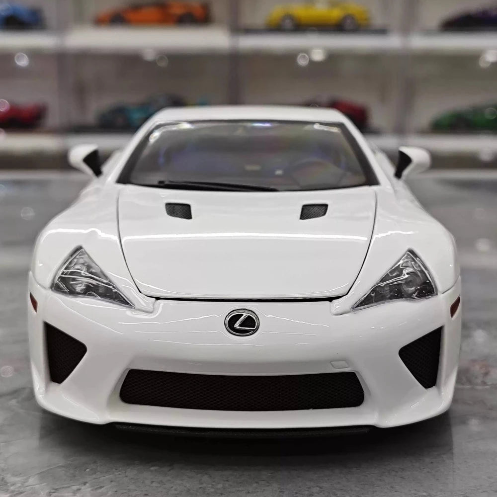 [WELL] 1:18 Lexus 2010 LFA White Model Car Die-Cast