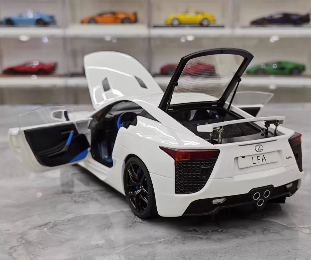 [WELL] 1:18 Lexus 2010 LFA White Model Car Die-Cast