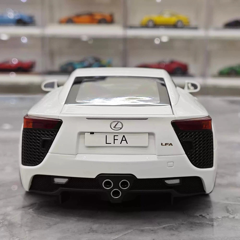 [WELL] 1:18 Lexus 2010 LFA White Model Car Die-Cast