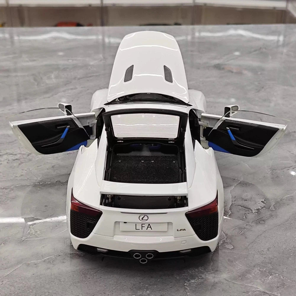 [WELL] 1:18 Lexus 2010 LFA White Model Car Die-Cast