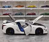 [WELL] 1:18 Lexus 2010 LFA White Model Car Die-Cast