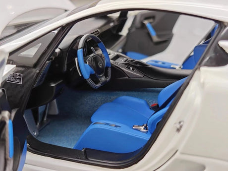 [WELL] 1:18 Lexus 2010 LFA ホワイト モデルカー Die-Cast