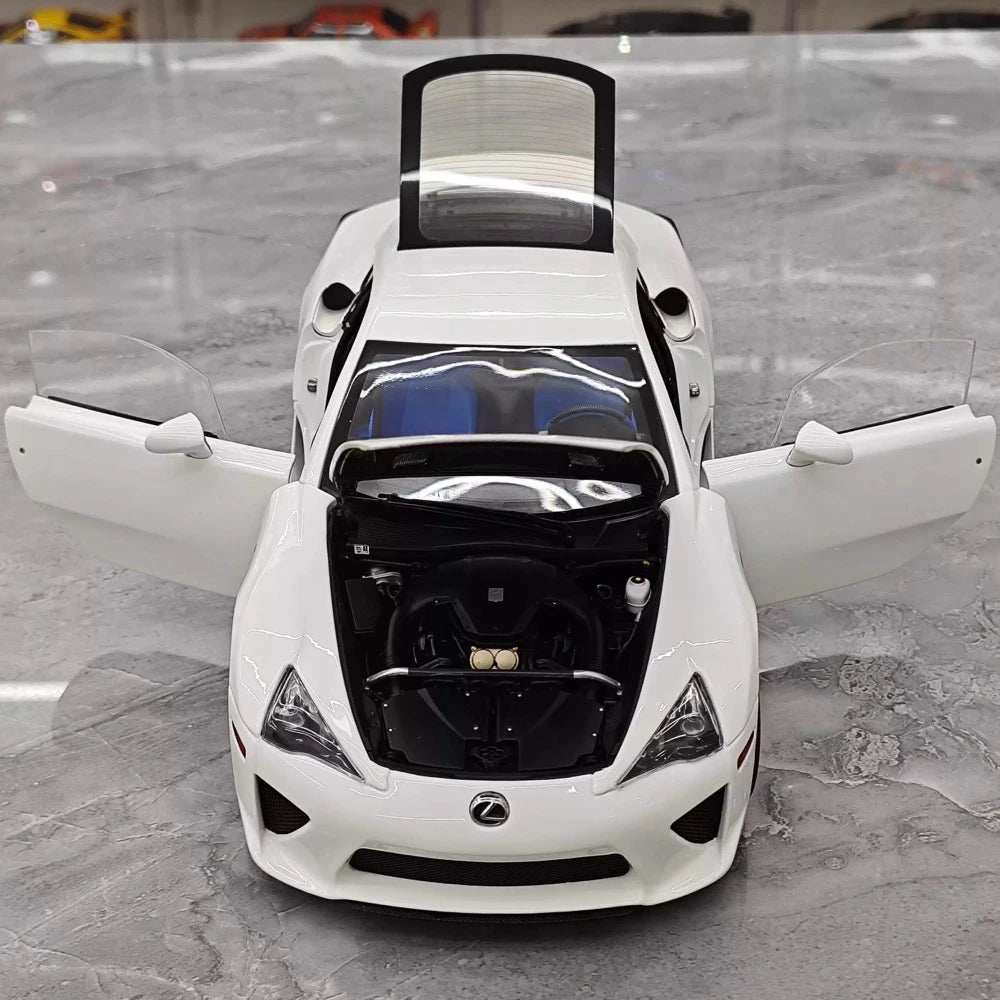[WELL] 1:18 Lexus 2010 LFA White Model Car Die-Cast