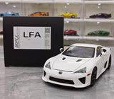 [WELL] 1:18 Lexus 2010 LFA White Model Car Die-Cast