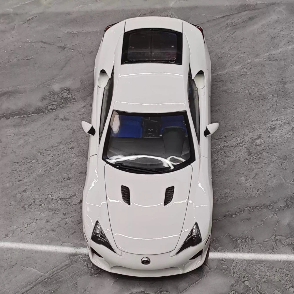 [WELL] 1:18 Lexus 2010 LFA White Model Car Die-Cast