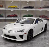 [WELL] 1:18 Lexus 2010 LFA White Model Car Die-Cast
