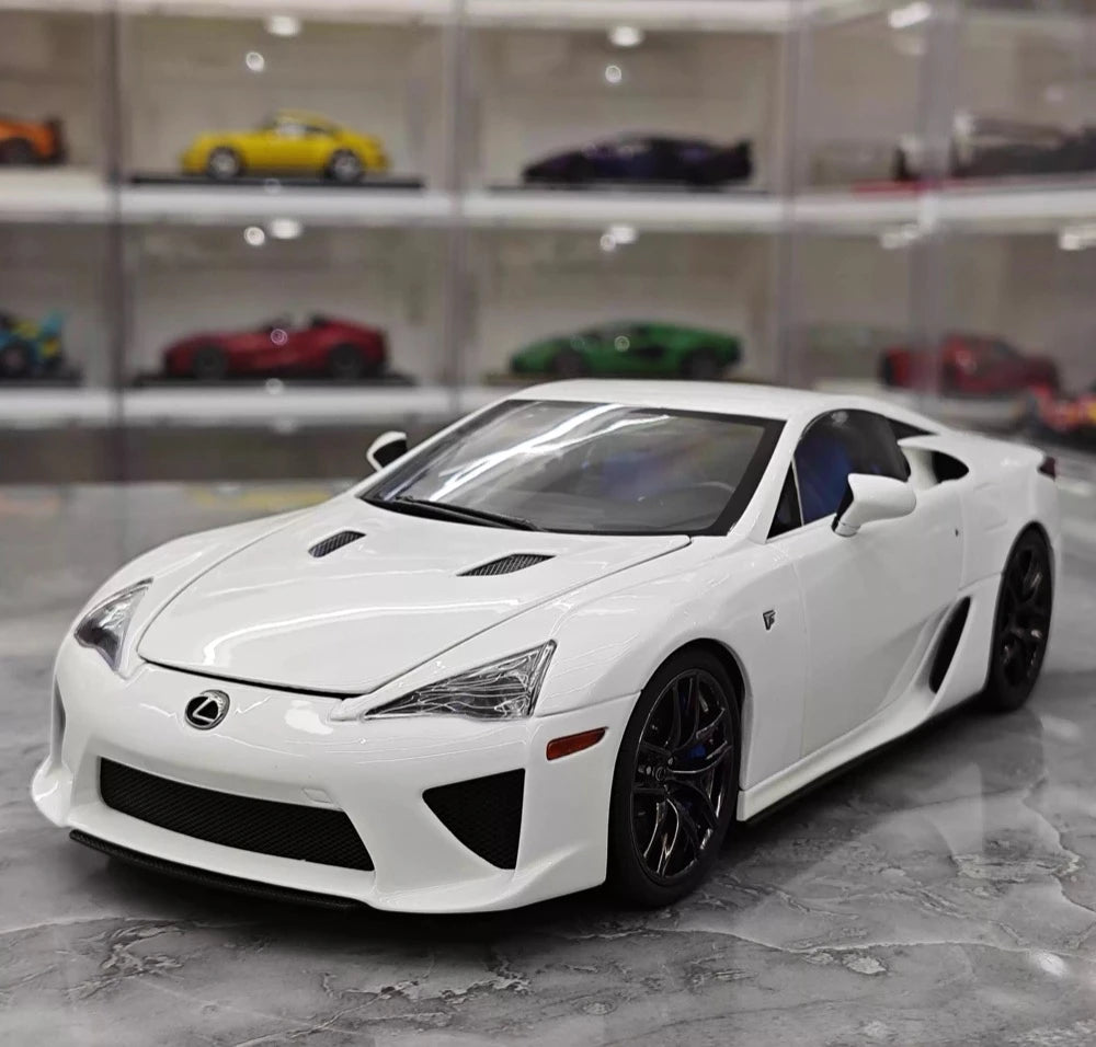 [WELL] 1:18 Lexus 2010 LFA White Model Car Die-Cast