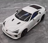 [WELL] 1:18 Lexus 2010 LFA White Model Car Die-Cast