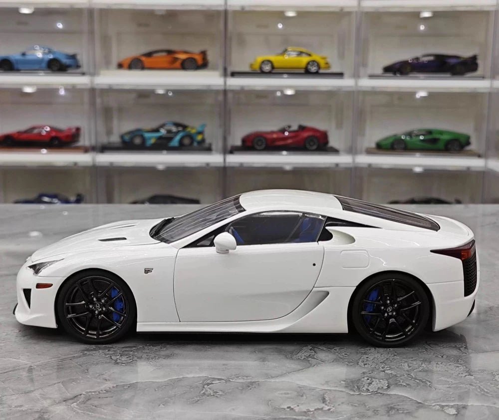 [WELL] 1:18 Lexus 2010 LFA White Model Car Die-Cast