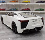 [WELL] 1:18 Lexus 2010 LFA White Model Car Die-Cast