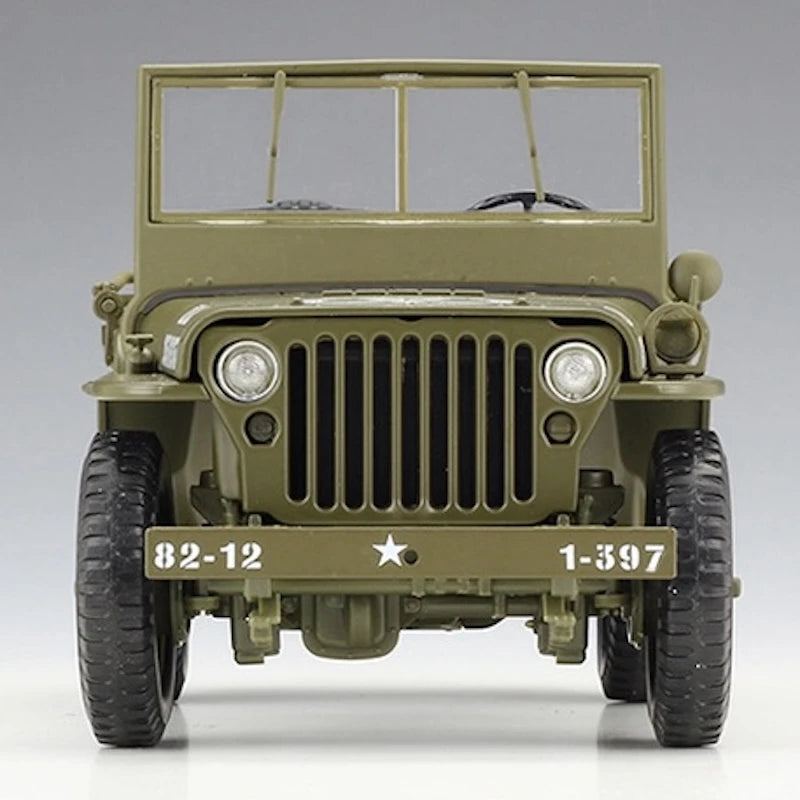 [Welly] 1:18 Jeep 1941 Willys MB modellino di auto Die-Cast