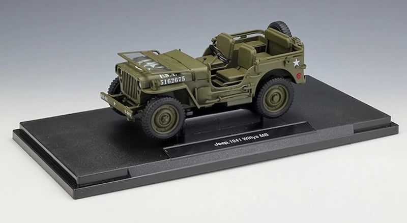 [Welly] 1:18 Jeep 1941 Willys MB Model Car Die-Cast
