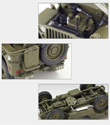 [Welly] 1:18 Jeep 1941 Willys MB Model Car Die-Cast