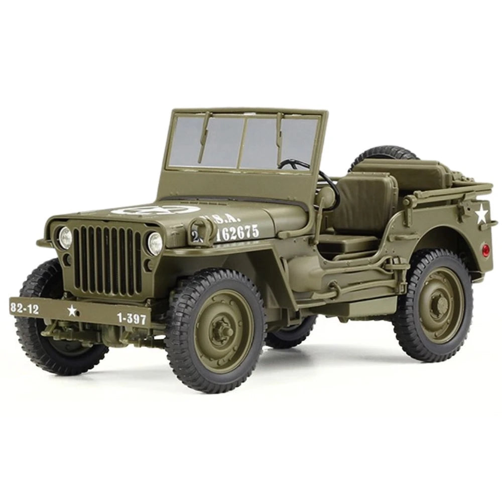 [Welly] 1:18 Jeep 1941 Willys MB Model Car Die-Cast
