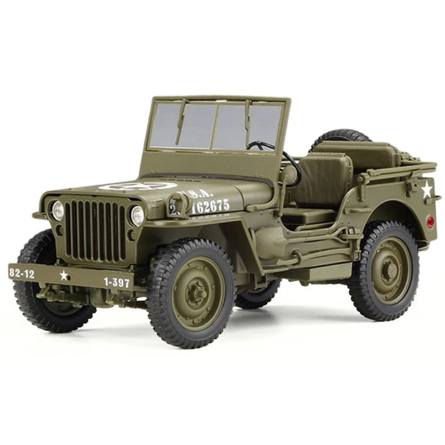 [Welly] 1:18 Jeep 1941 Willys MB Model Car Die-Cast