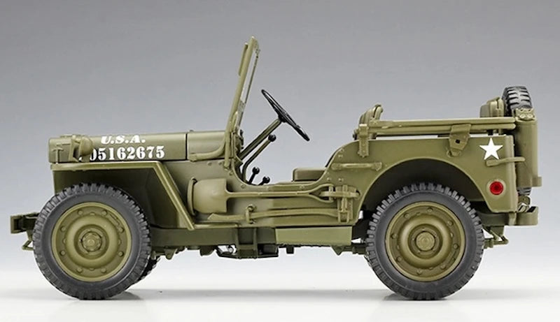[Welly] 1:18 Jeep 1941 Willys MB modellino di auto Die-Cast
