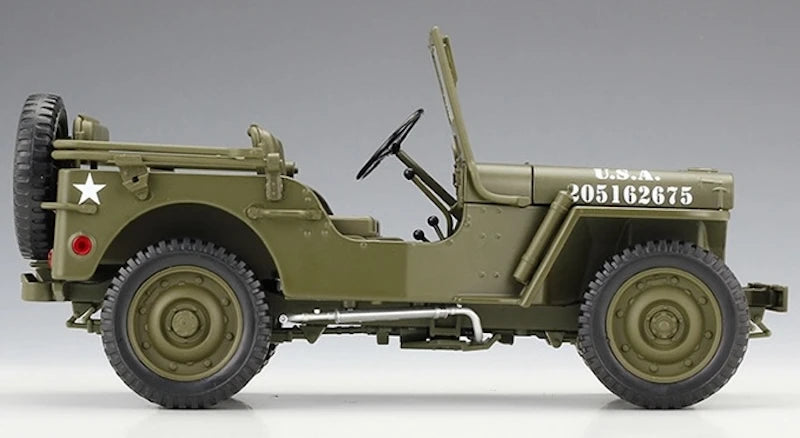 [Welly] 1:18 Jeep 1941 Willys MB modellino di auto Die-Cast