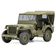 [Welly] 1:18 Jeep 1941 Willys MB Soft Top Model Car Die-Cast