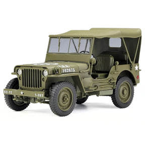[Welly] 1:18 Jeep 1941 Willys MB Soft Top Model Car Die-Cast