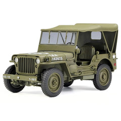 [Welly] 1:18 Jeep 1941 Willys MB Soft Top Model Car Die-Cast