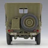 [Welly] 1:18 Jeep 1941 Willys MB Soft Top Model Car Die-Cast