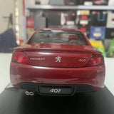 [Welly] 1:18 Peugeot 2006 407 Coupe Red Model Car Die-Cast