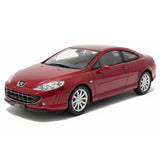 [Welly] 1:18 Peugeot 2006 407 Coupe Red Model Car Die-Cast
