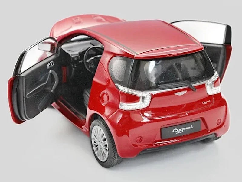 [Welly] 1:24 Aston Martin 2011 Cygne Red Model Car Die-Cast