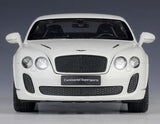 [Welly] 1:24 Bentley 2009 Continental Supersports White Model Car Die-Cast