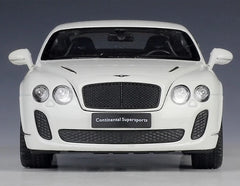 [Welly] 1:24 Bentley 2009 Continental Supersports White Model Car Die-Cast