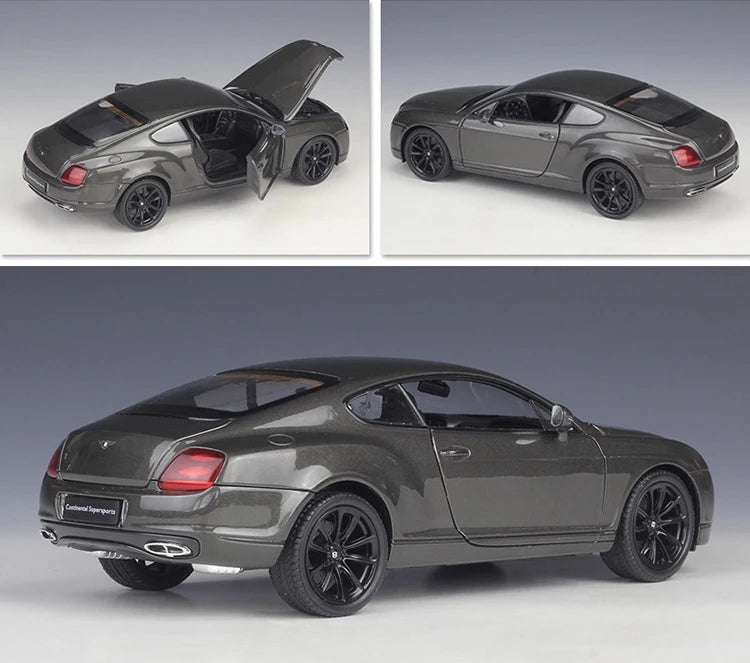 [Welly] 1:24 Bentley 2009 Continental Supersports White Model Car Die-Cast
