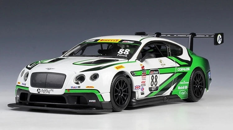 [Welly] 1:24 Bentley 2016 Continental GT3 modellino di auto Die-Cast