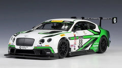 [Welly] 1:24 Bentley 2016 Continental GT3 modellino di auto Die-Cast