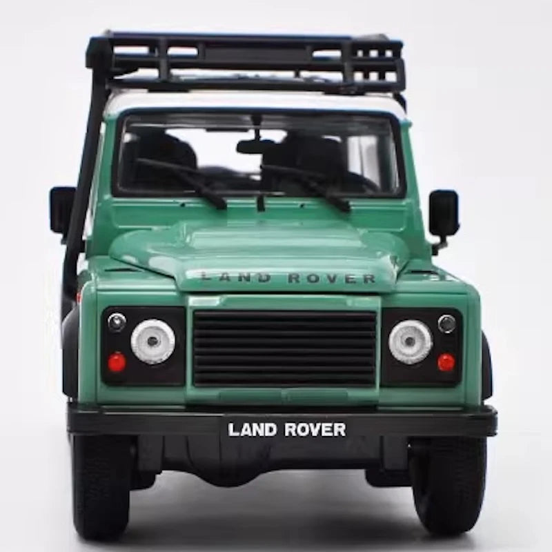 [Welly] 1:24 Land Rover 1994 NAS Defender 90 Green Model Car Die-Cast