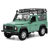 [Welly] 1:24 Land Rover 1994 NAS Defender 90 Green Model Car Die-Cast