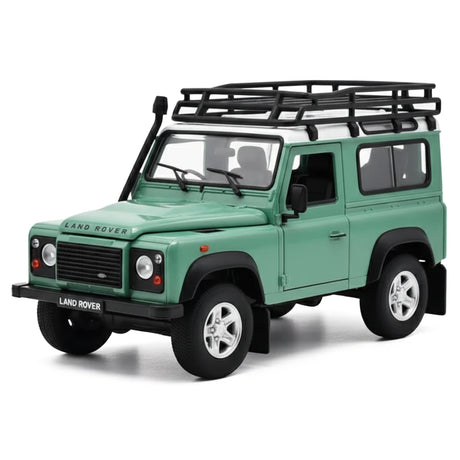 [Welly] 1:24 Land Rover 1994 NAS Defender 90 Green Model Car Die-Cast
