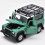 [Welly] 1:24 Land Rover 1994 NAS Defender 90 Green Model Car Die-Cast