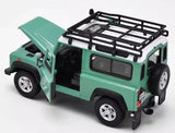 [Welly] 1:24 Land Rover 1994 NAS Defender 90 Green Model Car Die-Cast
