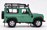 [Welly] 1:24 Land Rover 1994 NAS Defender 90 Green Model Car Die-Cast