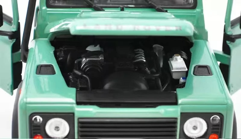 [Welly] 1:24 Land Rover 1994 NAS Defender 90 Green Model Car Die-Cast