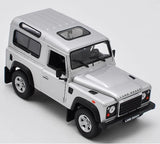 [Welly] 1:24 Land Rover 1994 NAS Defender 90 Silver Model Car Die-Cast