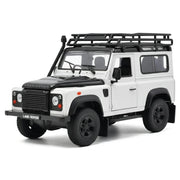 Welly Land Rover 1994 NAS Defender 90 White 1:24 – Diecast Display Model
