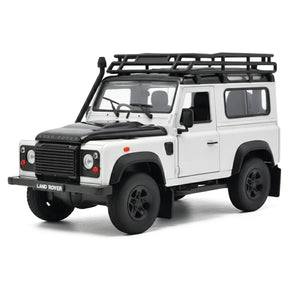 [Welly] 1:24 Land Rover 1994 NAS Defender 90 White Model Car Die-Cast