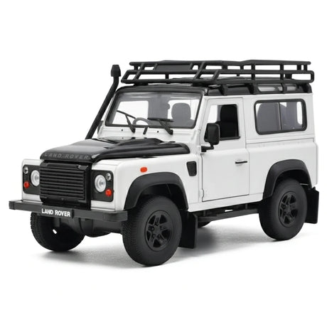 [Welly] 1:24 Land Rover 1994 NAS Defender 90 White Model Car Die-Cast