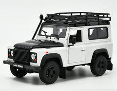 [Welly] 1:24 Land Rover 1994 NAS Defender 90 White Model Car Die-Cast