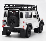 [Welly] 1:24 Land Rover 1994 NAS Defender 90 White Model Car Die-Cast