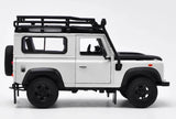 [Welly] 1:24 Land Rover 1994 NAS Defender 90 White Model Car Die-Cast