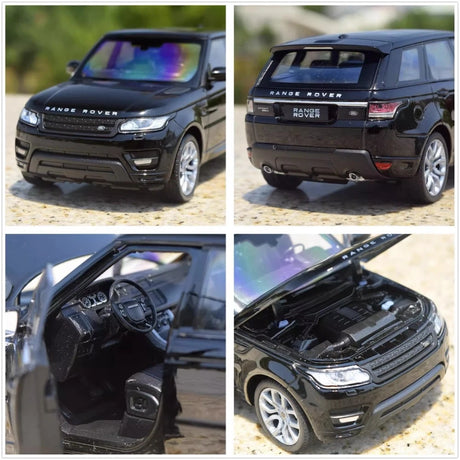[Welly] 1:24 Land Rover 2013 Range Rover Sport Black Model Car Die-Cast