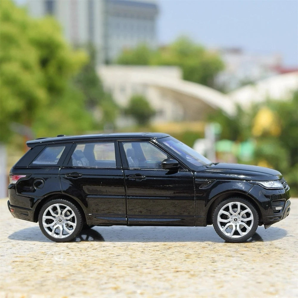 [Welly] 1:24 Land Rover 2013 Range Rover Sport Black Model Car Die-Cast